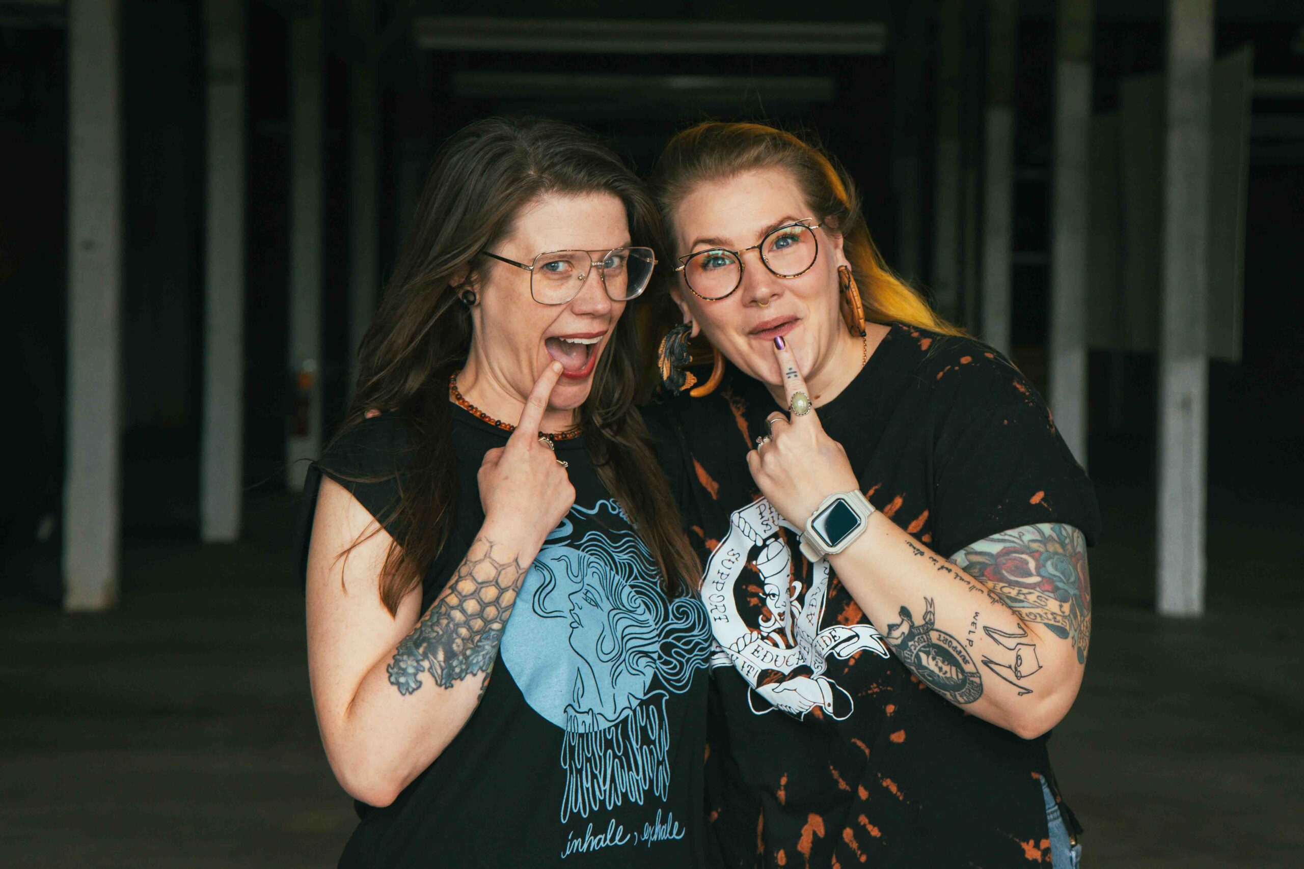 Kate and Liz
